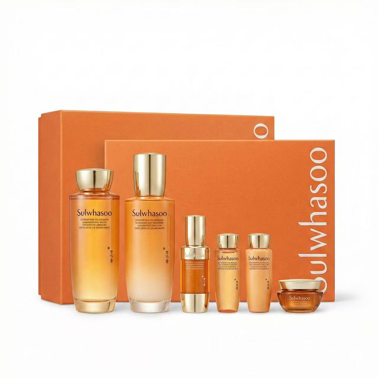 SULWHASOO Concentrated Ginseng Rejuvenating Water and Emulsion Set(150ml+125ml+25ml+25ml+8ml+5ml)