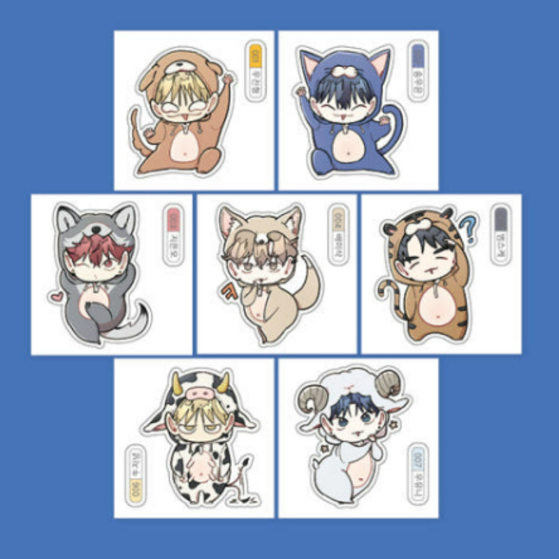 Apartment Assistant-nim x YourMana - Seal Sticker Set