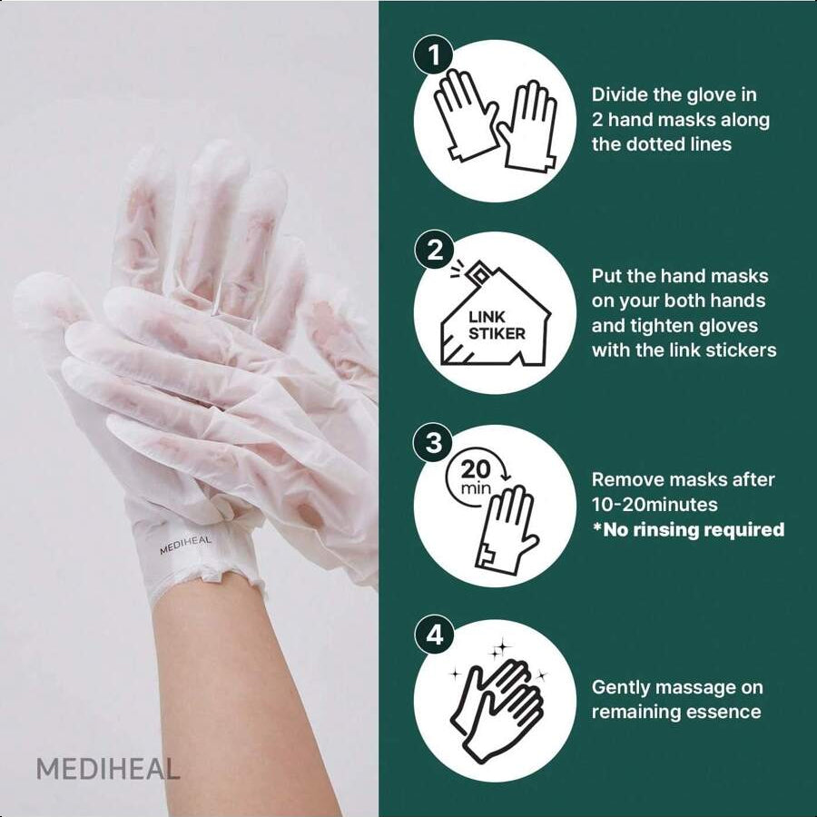 Mediheal Derma Layer Hand Mask (5 Packs)