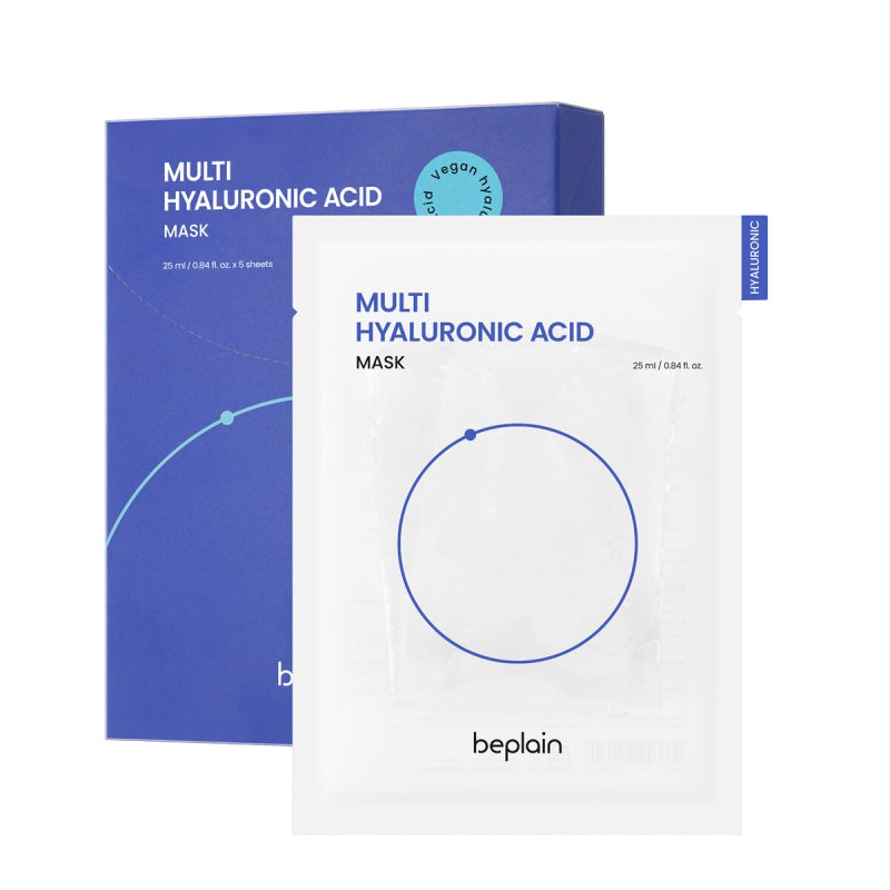 Beplain Multi Hyaluronic Acid Mask 5PCS