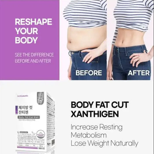 Dr.Elizabeth's Body Fat Burner & Slimming Body Fat Cut Xanthigen 1box