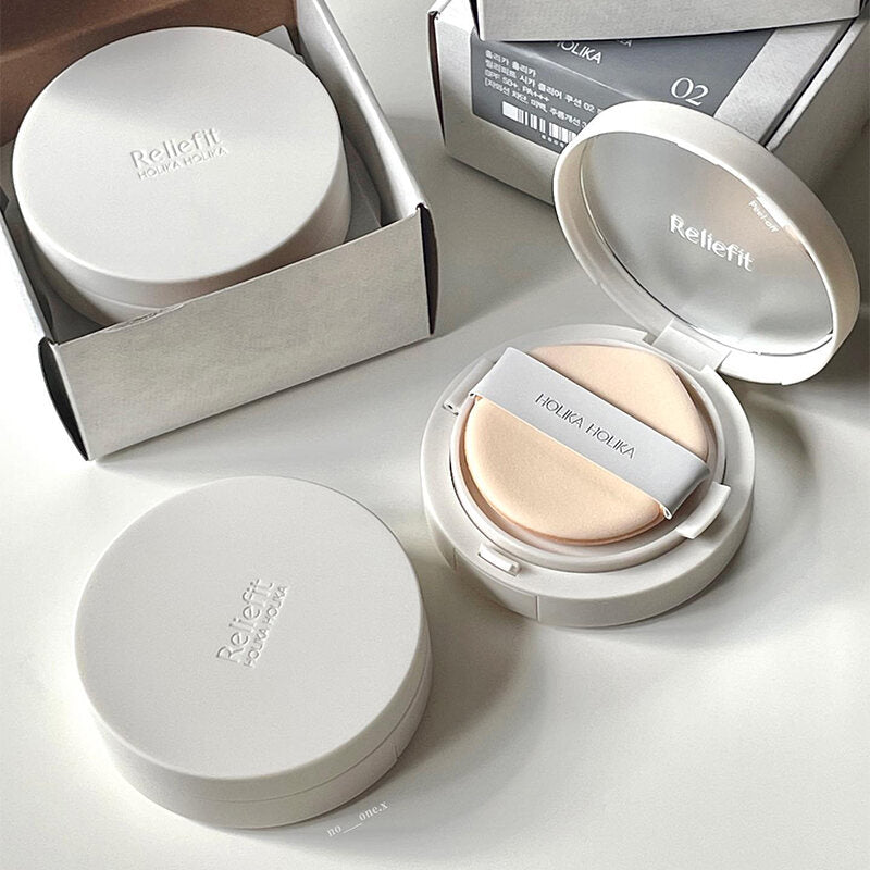 Holika Holika Reliefit Cica Clear Cushion (14g + Refill 14g)
