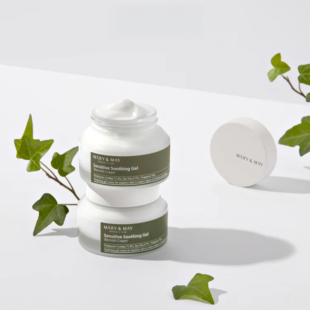 MARY & MAY Sensitive Soothing Gel Blemish Cream 100g