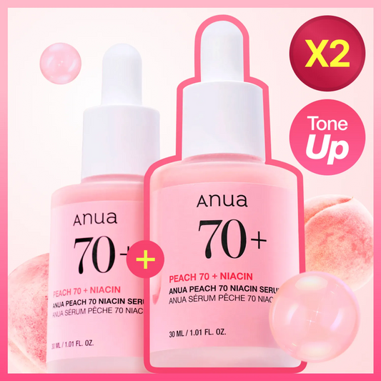 ANUA Peach 70 Niacin Serum 30ml Double Pack