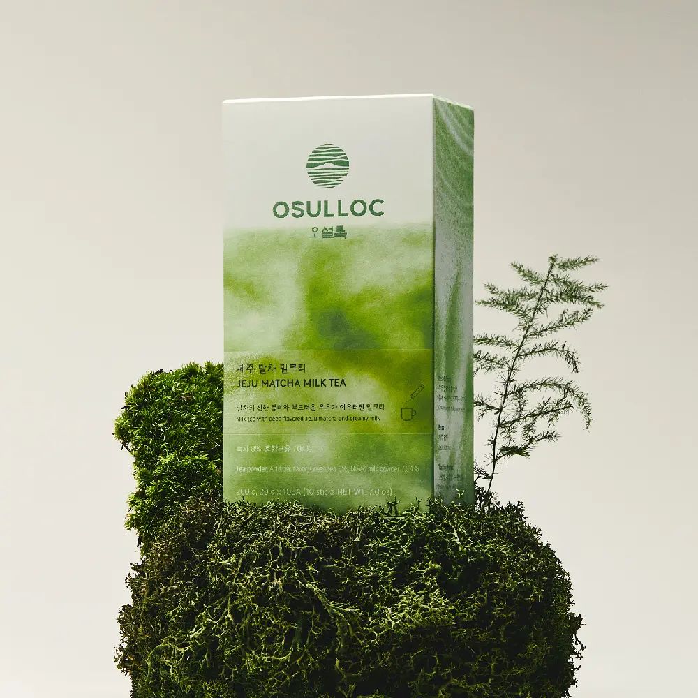 OSULLOC Jeju Matcha Milk Tea 20g×10 Sticks