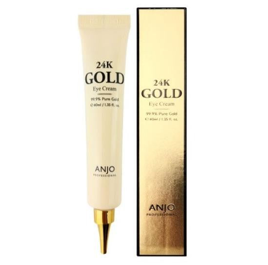 Anjo 24k Gold Eye Cream Anti Wrinkles Womens Skin Care Cosmetics