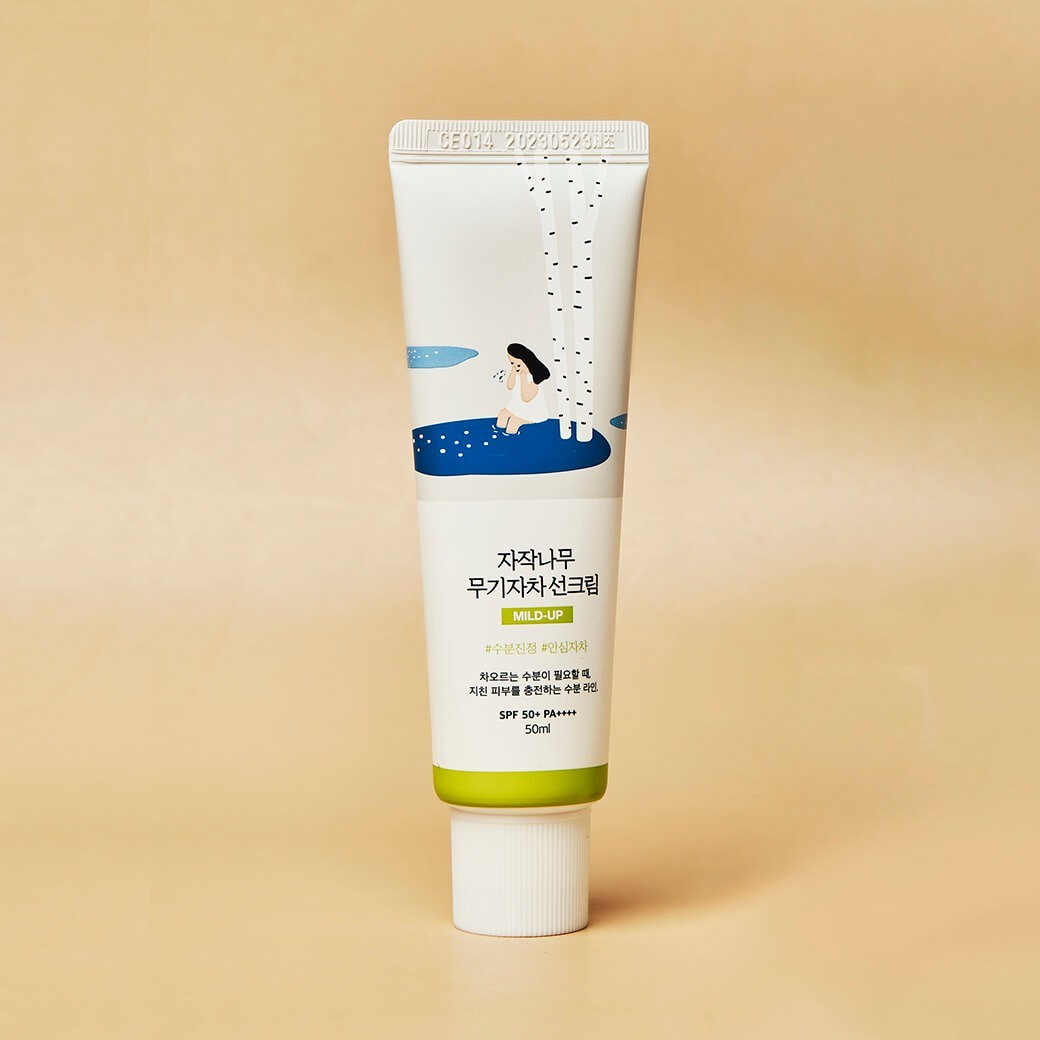 ROUND LAB Birch Juice Mild-up Sunscreen SPF50+PA++++ 50ml