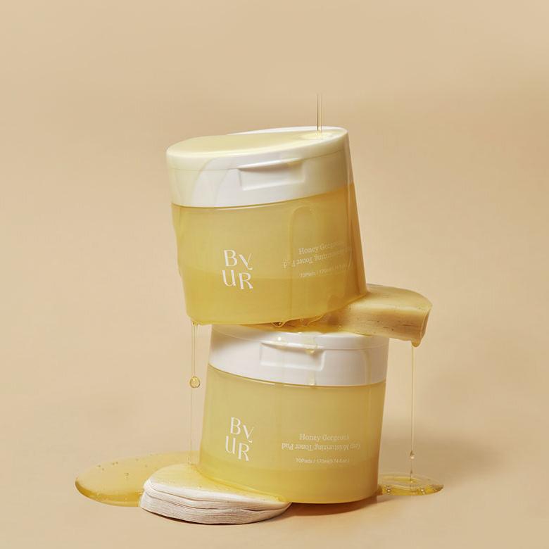 BYUR Honey Gorgeous Keep Moisturizing Toner Pad 70Pads/170ml