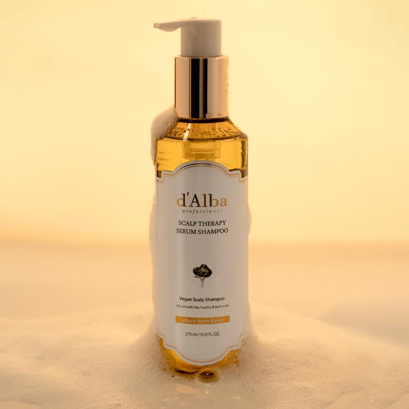 d'Alba Professional Repairing Scalp Therapy Serum Shampoo 275mL