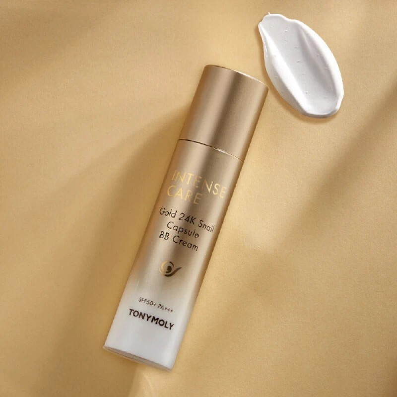TonyMoly Intense Care Gold 24K Snail Capsule BB Cream SPF50+ PA++++ 50ml