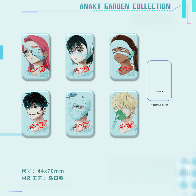 Pre-order Alien stage ANAKT GARDEN COLLECTION Square Badge (from china)