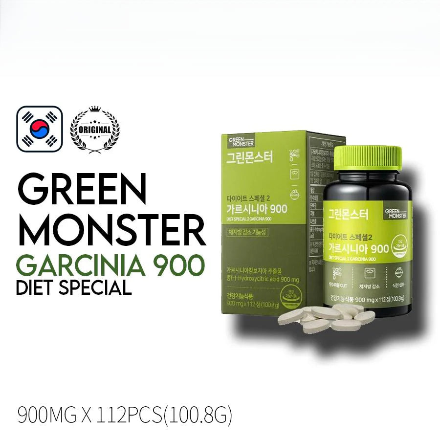 Green Monster Diet Special 2 Garcinia 900 100.8g (900mg x 112 tablets)