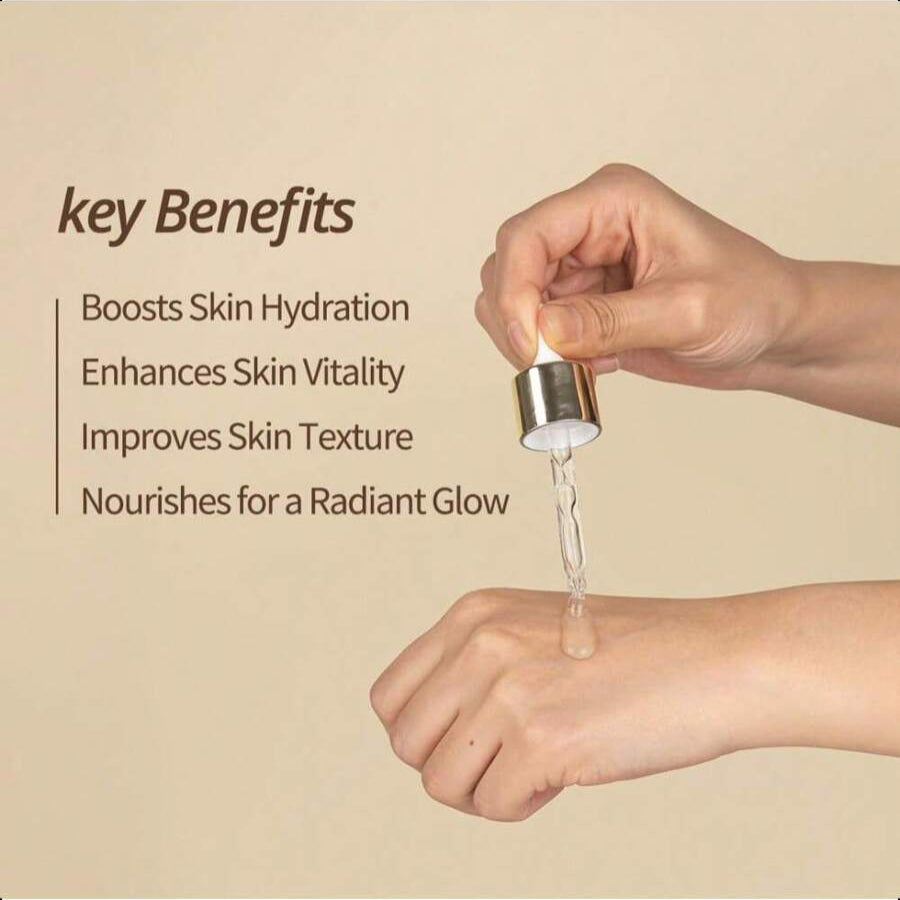 Farmstay Rice & Bifida Glowing Serum, Dark Spot Remover Correcting For Face With Niacinamide, For Women & Men, Korean Skin Care, 1.18 Fl. Oz.35ml