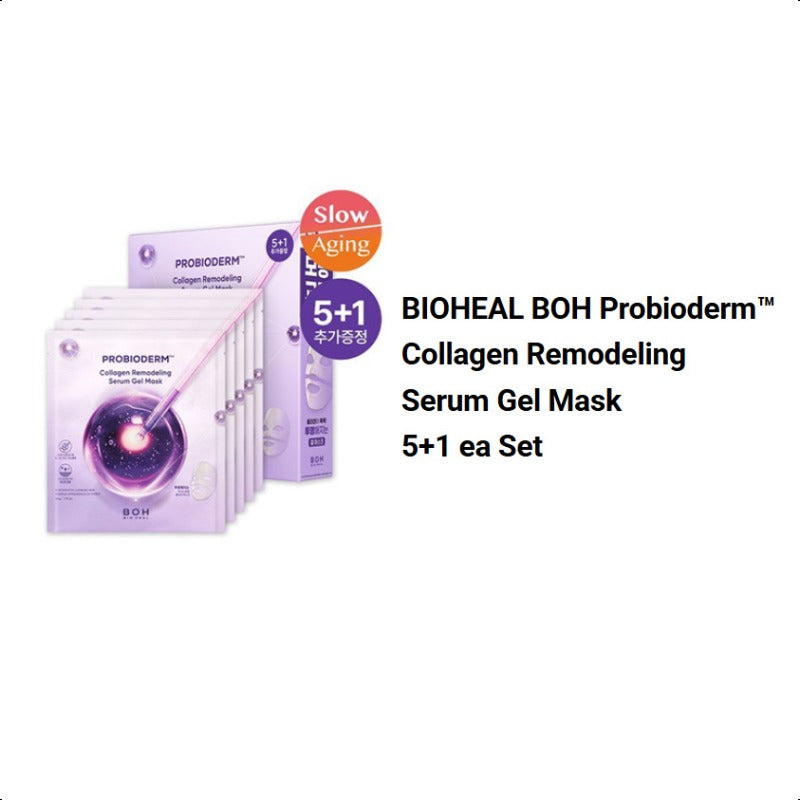BIOHEAL BOH Probioderm™ Collagen Remodeling Serum Gel Mask 6 pads