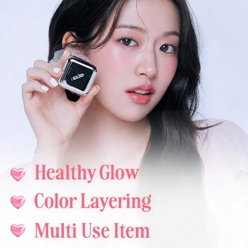Clio Essential Lip & Cheek Tap02 BUNNY FLUSH 4g
