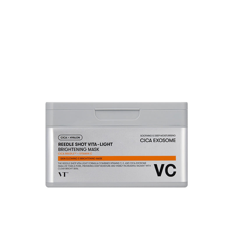 VT Pro Cica Daily Soothing| Cica Vital | Cica Collagen | Cica Reti-A | Vita-Light Brightening Mask 30ea