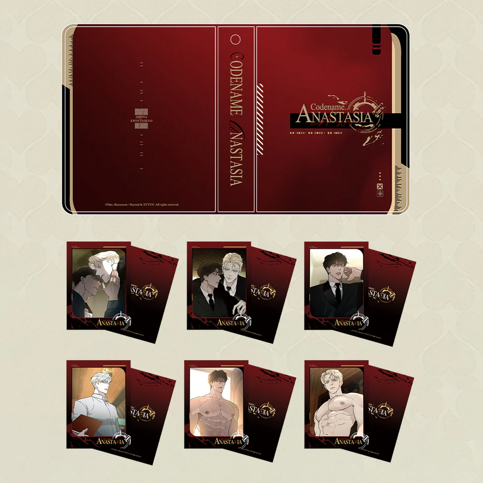 pre-order] Codename: Anastasia Photocard Book Set – SUNGSINSA
