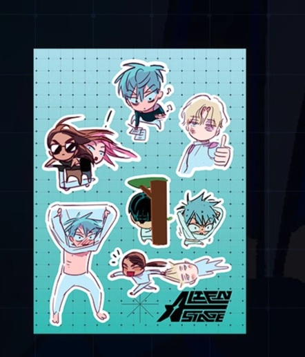 Dong Man X Alien Stage 2nd anniversary special merchandising(Chinese version)