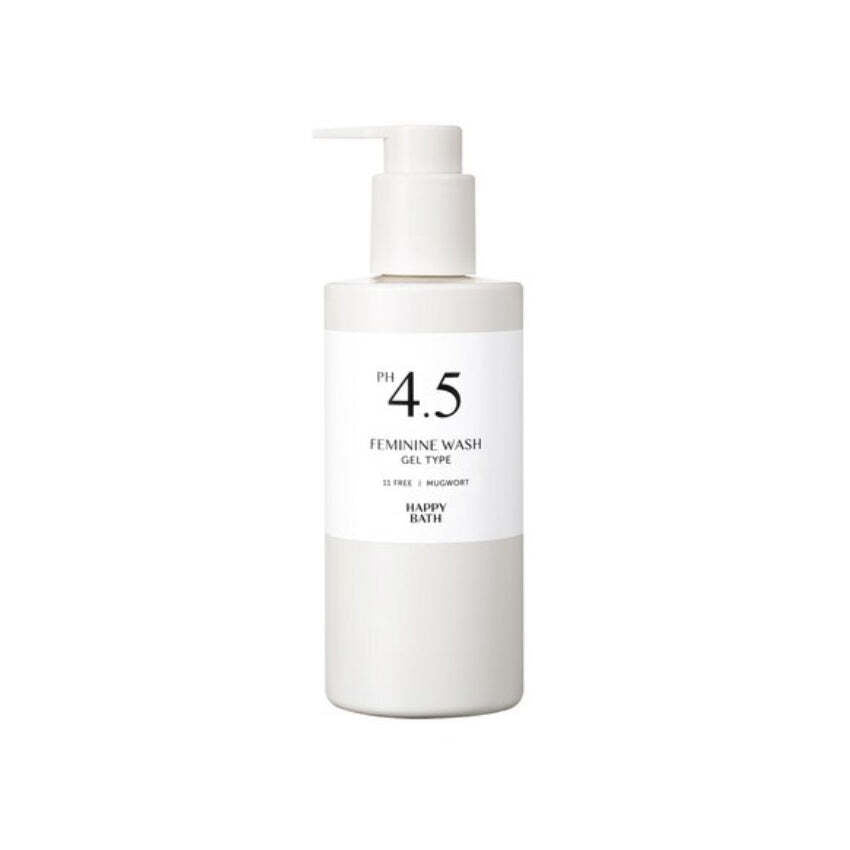 Happy Bath PH4.5 Weak Acid Mugwort Gel Type Feminine Wash 250g/Suitable for women