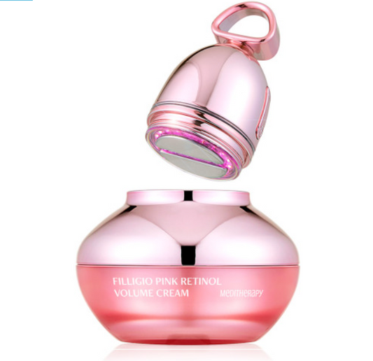 Meditherapy Filligio Pink Retinol Volume Cream 50ml + Device SET