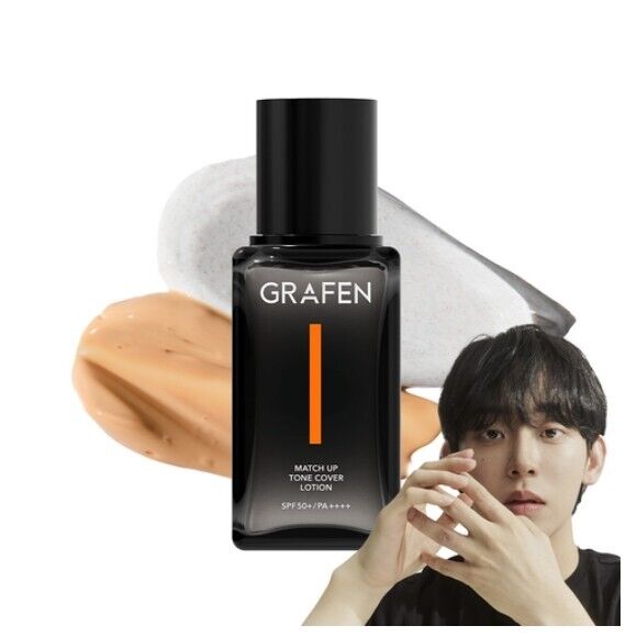 GRAFEN Matchup All-in-one Tone Cover Lotion 50ml, Beige (1.69oz) x 1ea K Beauty