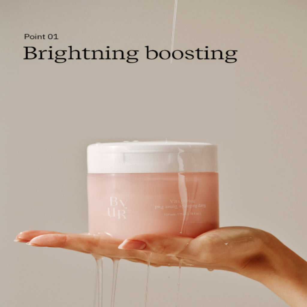 BYUR Vita Giving Keep Radiance Toner Pad 70Pads/170ml