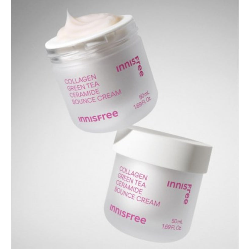 Innisfree Collagen Green Tea Ceramide Bounce Cream 50ml
