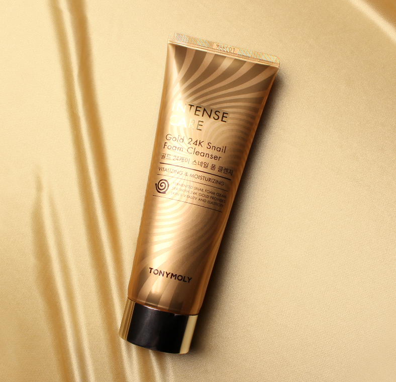 Tonymoly Intense Care Gold 24K Snail Foam Cleanser 150ml