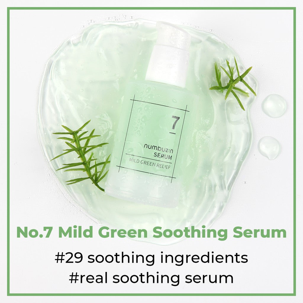 Numbuzin-No.7 Mild Green Soothing Serum 50ml