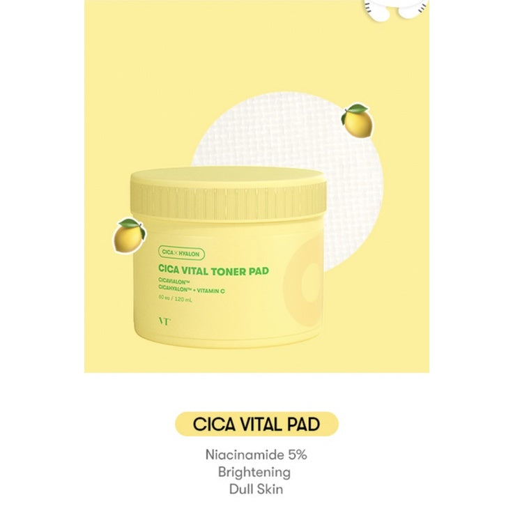 VT Cica Vita(Toner Pad、Capsule Mask、Night Mask)