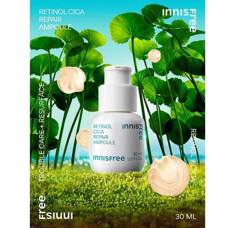 Innisfree Retinol Cica Repair Ampoule 30ml & 50ml