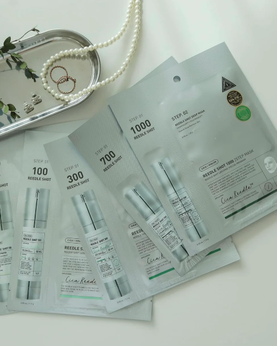 VT - Reedle Shot 100 2 Step Mask: A Micro-Needle Infused Skincare Experience