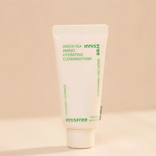 INNISFREE Green Tea Cleansing Foam: My New Skincare Essentia