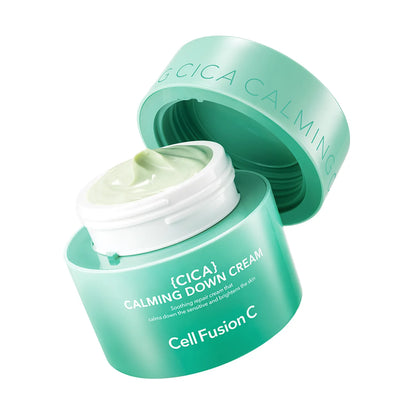 Cell Fusion C Post Alpha Cica Calming Down Cream 50ml Set (+Refill 50ml)