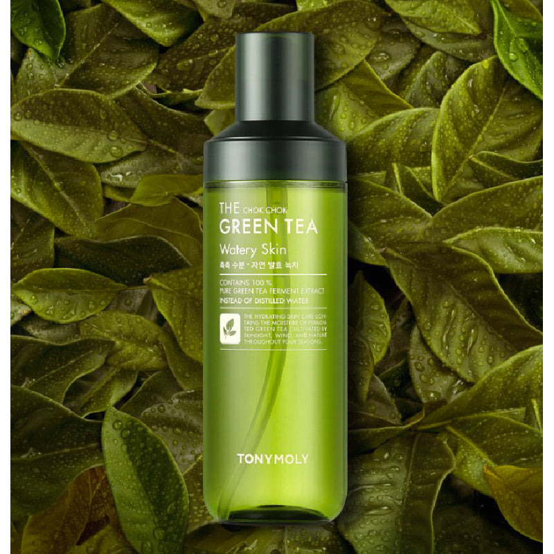 [Tonymoly] The Chok Chok Green Tea Watery Skin 180ml / Toner