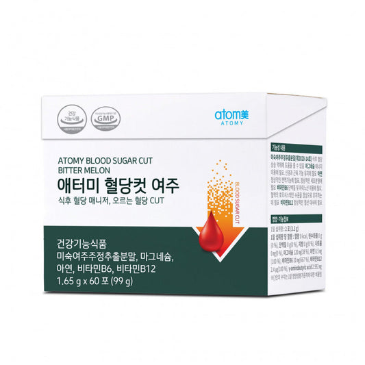 Atomy Blood Sugar Cut Bitter Melon Manager Healthy Post-Meal 60x1.65g Sticks NEW