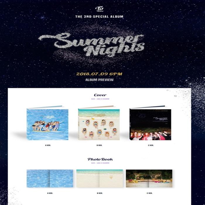 Twice SUMMER NIGHTS (2ND SPECIAL ALBUM) [Random]