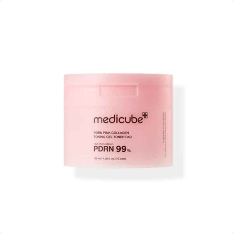 Medicube PDRN Pink Collagen Toning Gel Toner Pad 70pads