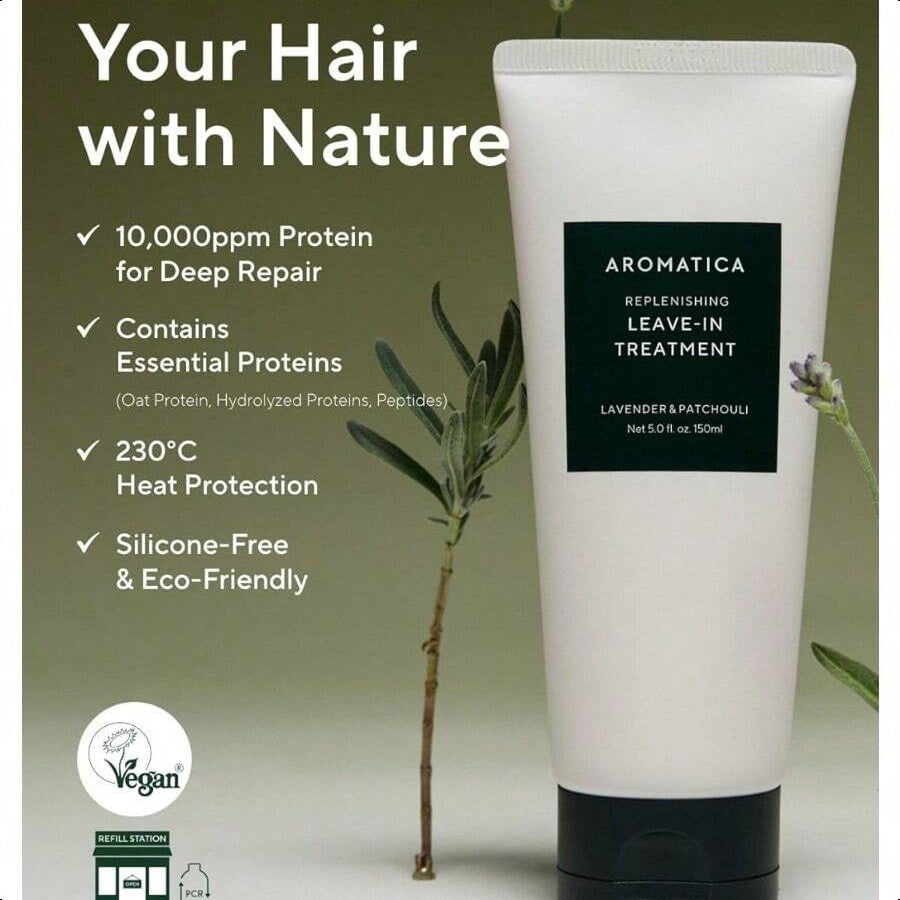 Aromatica REPLENISHING LEAVE 150ml/5.0 Oz -IN TREATMENT LAVENDER