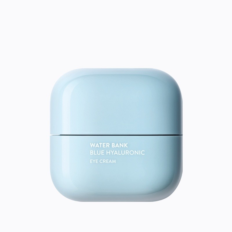 LANEIGE Water Bank Blue Hyaluronic Eye Cream: Hydrate, Niacinamide, Caffeine, Nourish, Hydrate, Visibly Brighten