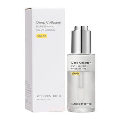 SUNGBOON EDITOR  Deep Collagen Power Boosting Cream In Serum 30ml
