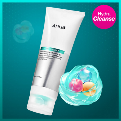 Anua PDRN Hyaluronic Acid Moisturizing Cleansing Foam 150ml