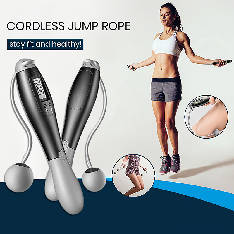 Cordless jump rope workout sale