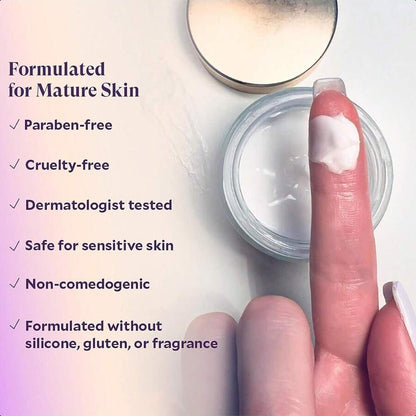 Fiera 24-Hour Rejuvenating Face Cream With Apple Stem Cells 50ml/1.69 Oz - Anti-Aging Moisturizer For Mature Skin, Day