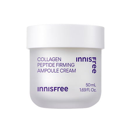 INNISFREE Collagen Peptide Firming Ampoule Cream/ Collagen Green Tea Ceramide Bounce Cream