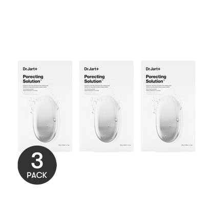 Dr.Jart+ Dermask Ultra Jet Porecting Solution Bubbling Charcoal Masks 5 Sheets*3 Packs