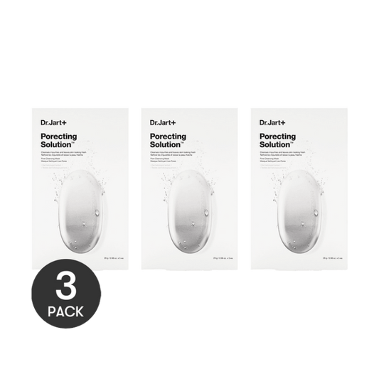 Dr.Jart+ Dermask Ultra Jet Porecting Solution Bubbling Charcoal Masks 5 Sheets*3 Packs
