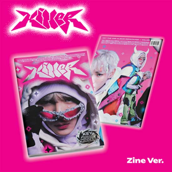 KEY 2nd Repackage Album 'KILLER'(Zine Ver.)