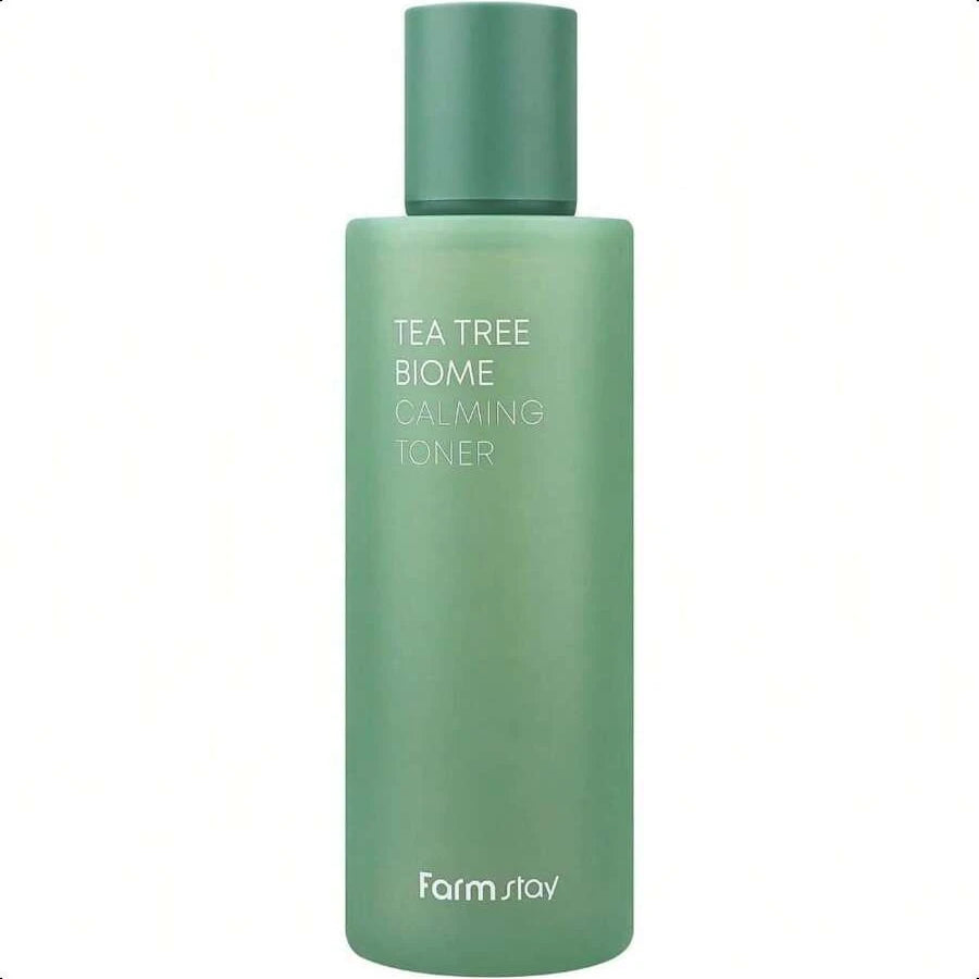 Farmstay TeaTree Biome Calming Toner,Pure Moisturizing Daily Face Toner For Sensitive Skin With CICA Exfoliating Without Redness, Deep Hydration,Korean Skincare,For Men&Women,Teenagers 6.76 Fl.Oz 200ml