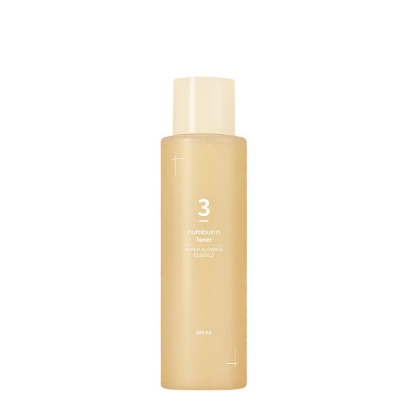 Numbuzin Toner No.3 Super Glowing Essence Toner | No.4 Hydrating Glow Mineral Toner | No.5+ Vitamin Boosting Essential Toner